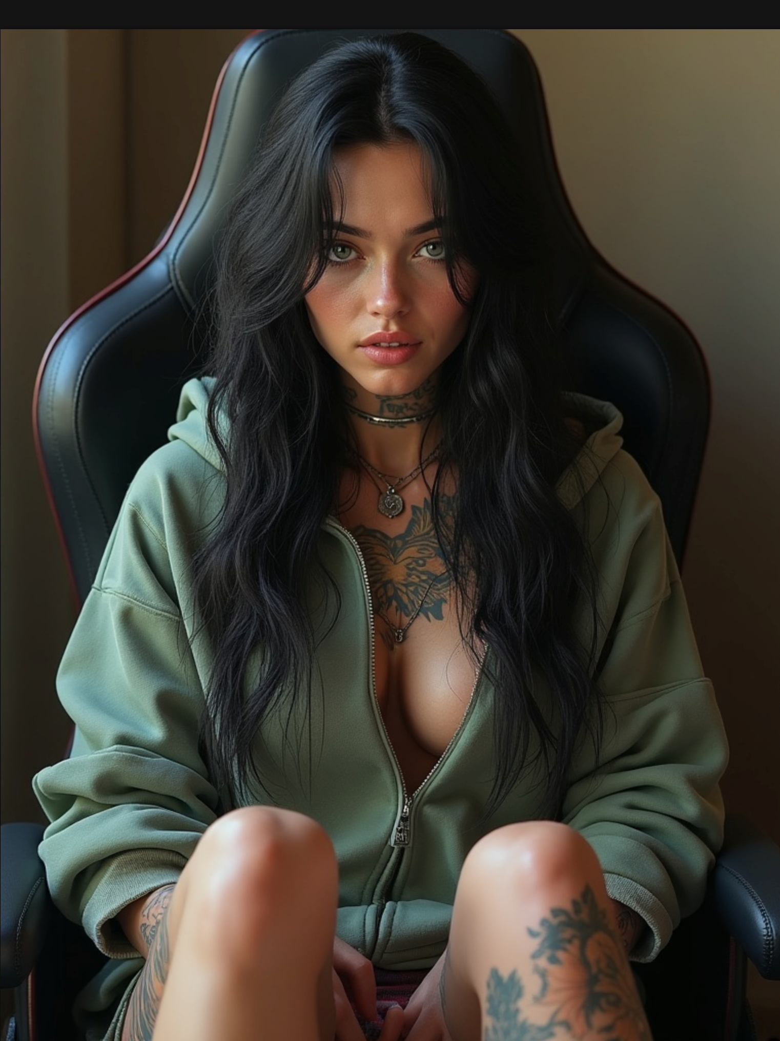 InkedGirls.ai teaser — studio portrait